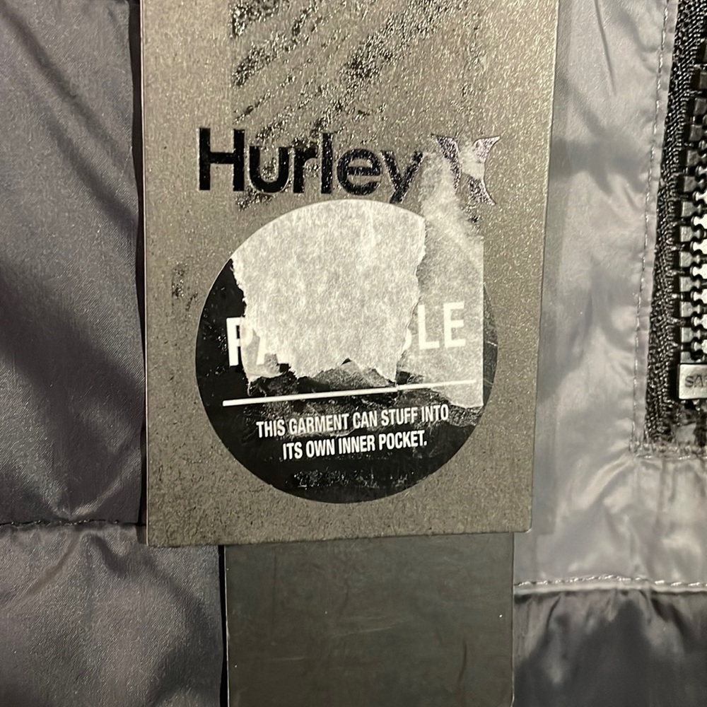 Hurley Carrick Packable Full Zip Puffer Jacket - Picture 4 of 5